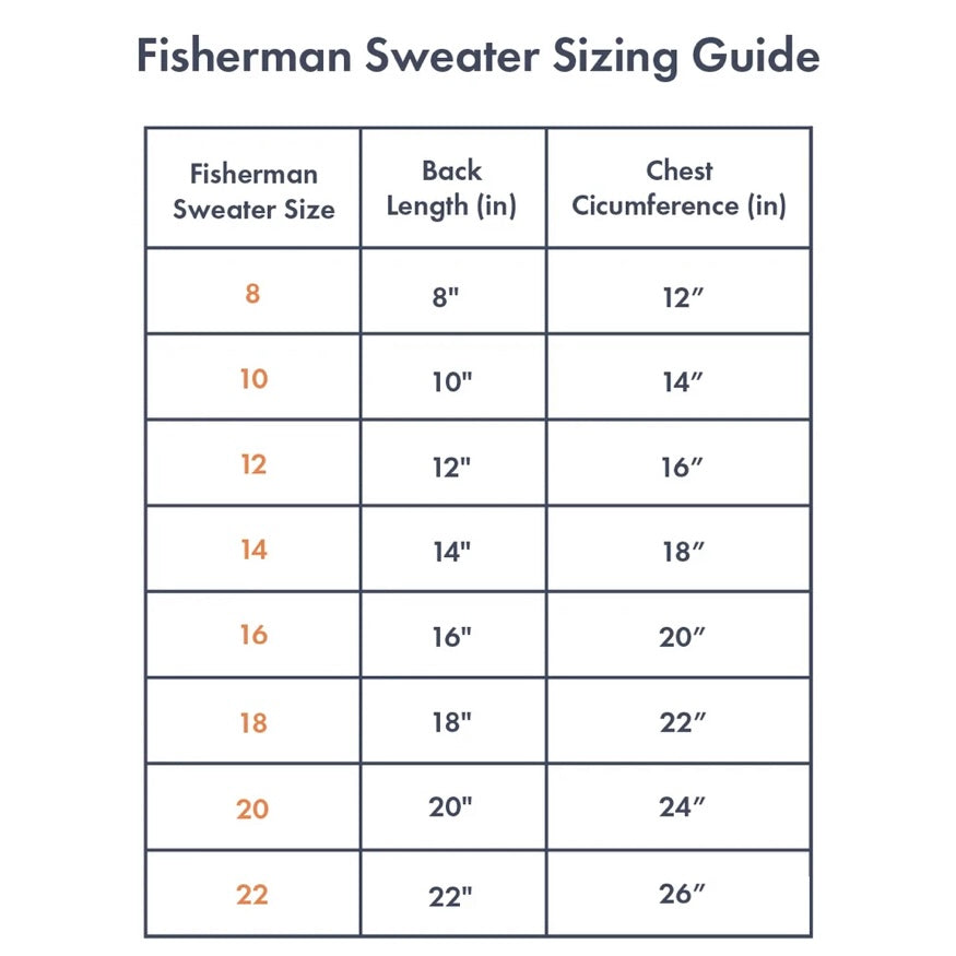 WagWear Fisherman Sweater