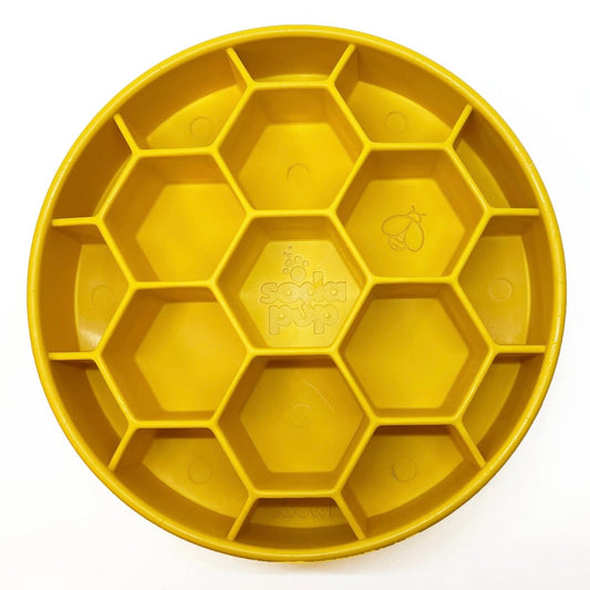 SodaPup Honeycomb Design eBowl Enrichment Slow Feeder Bowl