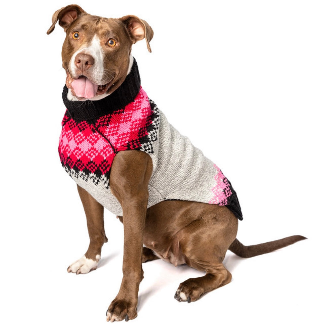 Pink store dog sweater